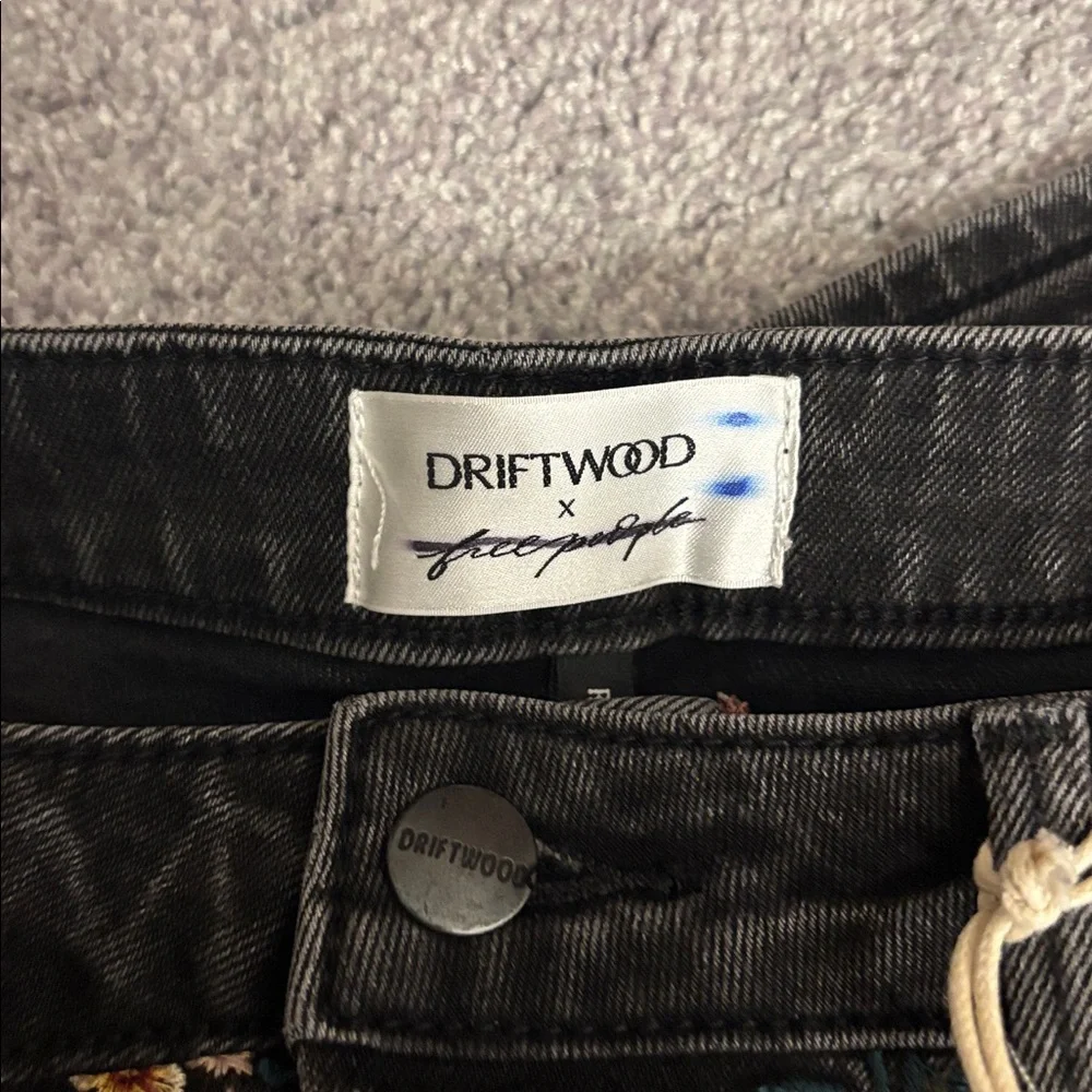 DRIFTWOOD X FREE PEOPLE EMBROIDERED JEANS - Picture 2 of 2